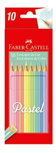 Colores Faber-castell Pastel Triangulares X 10