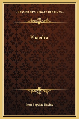 Libro Phaedra - Racine, Jean Baptiste