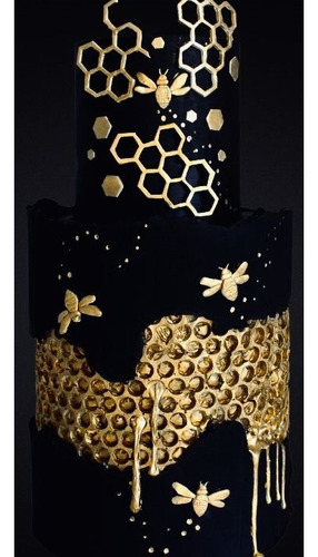 Colorante En Polvo Dorado Comestible King Dust X 15 G