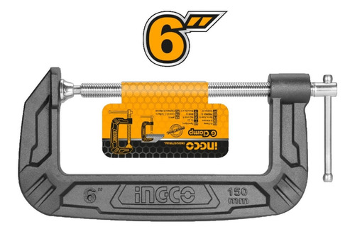 Prensa Tipo G Industrial De 150mm Ingco Hgc0106