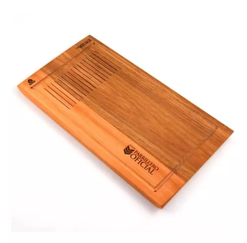 Tabla de madera para asados