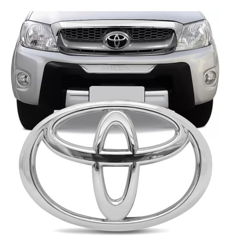 Emblema Da Grade Hilux 2005 2006 2007 2008 2009 2010 - 2015