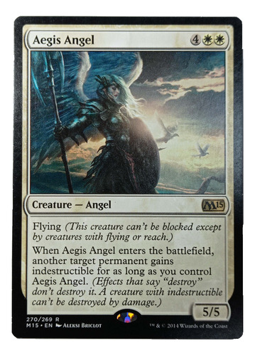 Carta Magic Aegis Angel [m15] Mtg Angel