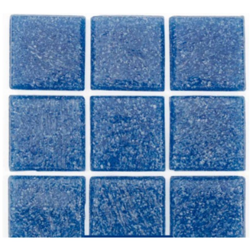 Caja De Mosaico Para Alberca Azul Mar Marca Kolorines 5x5 Cm