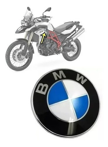 Emblema Bmw  Para Moto 70 Milímetros 