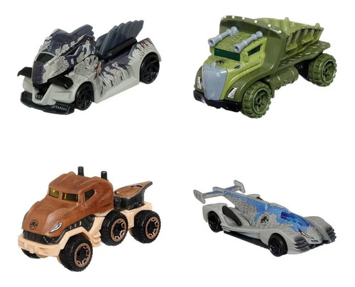 Hot Wheels Jurassic World Vehiculo Mattel Juguete Febo