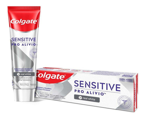 Creme Dental Para Sensibilidade Colgate Sensitive Pro Alívio Real White 110g
