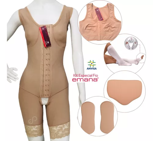 Kit Pós Cirúrgico Abdominoplastia Lipo Mamoplastia Emana®