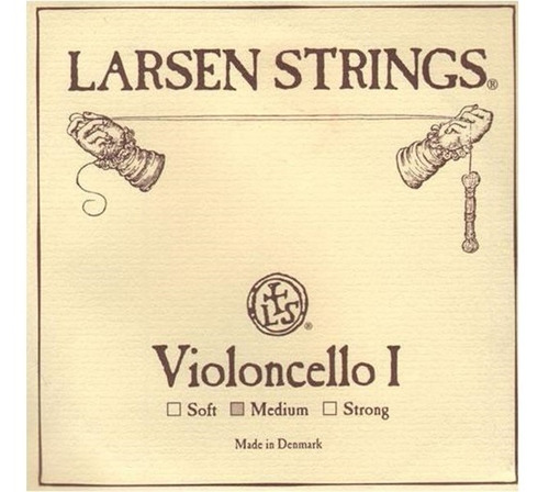 Cuerdas La Y Re Para Violonchelo (cello) 4/4, Larsen.