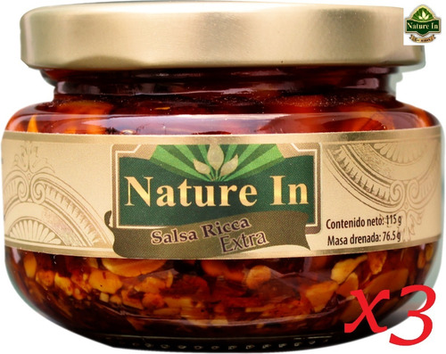 X3 Salsa Ricca Extra115g Nature In Gourmet