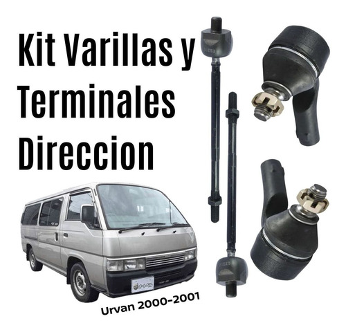 Terminales Y Varillas Dir. Hidraulica Urvan 2000-2001 Safety