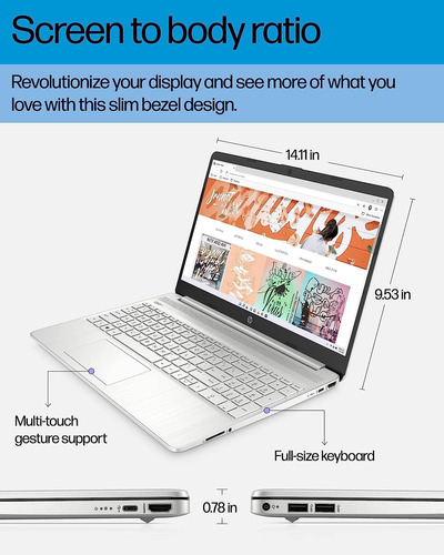 Laptop Hp Business 2023 15.6 Ryzen 7 5700u 8gb Ram 256gb Ssd