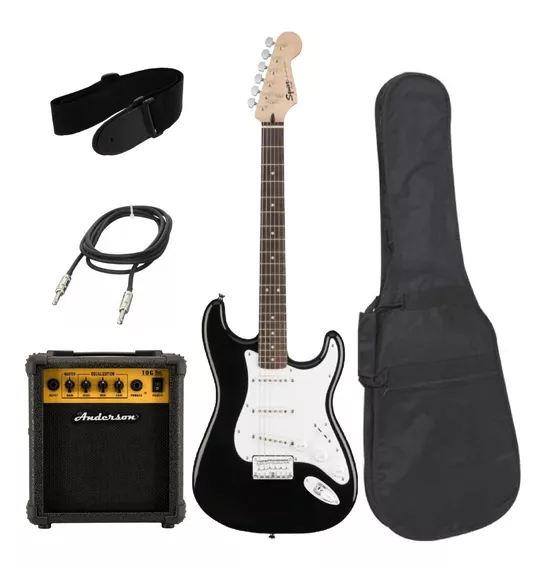 Combo Guitarra Squier By Fender Bullet + Amplificador 10w