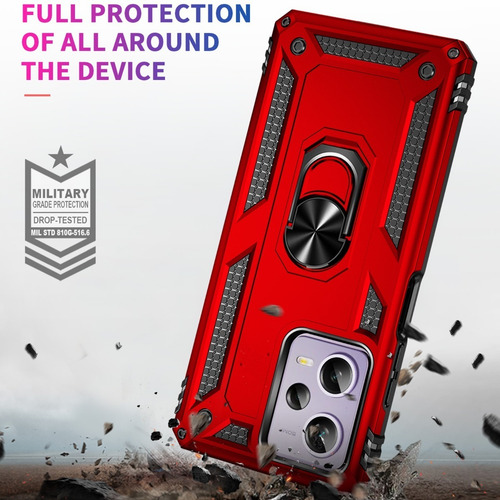Xiaomi Redmi Note 12 Pro 5g Carcasa Antishock Armor Anillo