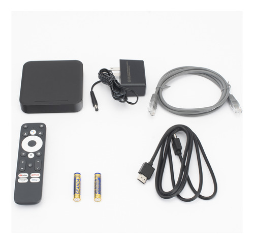 Android Tv Box Uhd Conexion Wi-fi Y Por Cable Con Control