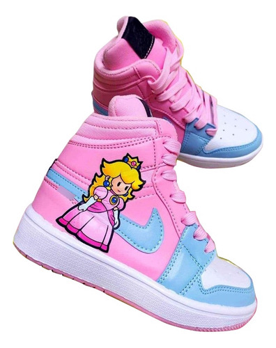 Zapatillas Peach - Mario Con Envio Gratis