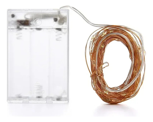 Nueva Cadena De Luces Led De 2/50 M Con Cable De Cobre Con B