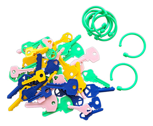 Juego Llaves Lógicas Plástico - Material Didáctico
