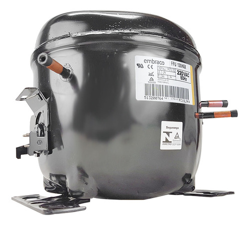 Compressor Para Geladeira Embraco 1/3+ Ffu 130 Hax 220v R134