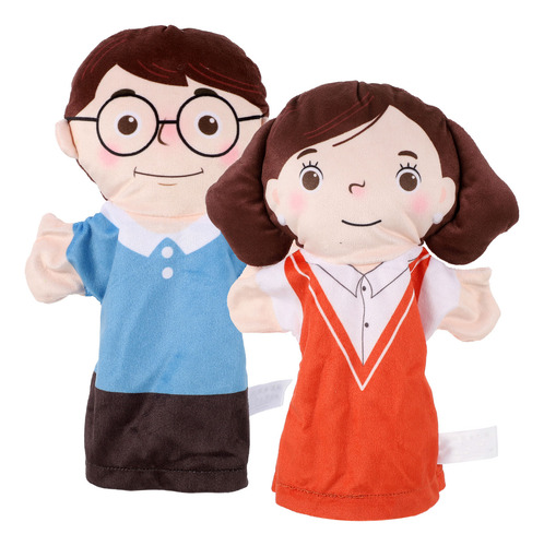 2 Muñecos De Mano Story Hand Puppets Diy, Títeres De Mano Pa