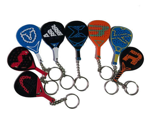 Llaveros Personalizados X10 Padel Paddle Padle Impresion 3d 