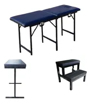 Comprar Camilla Plegable Masaje + Escalón + Mesa Auxiliar Fabricante