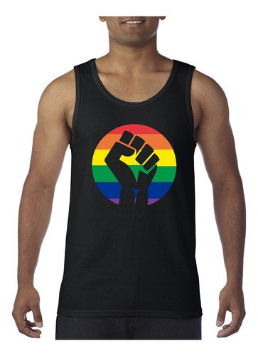 Playera Tanktop Orgullo Gay Pride Rainbow Arcoiris Lgbt