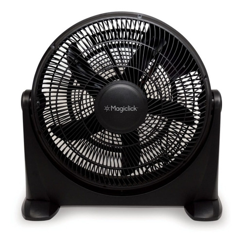 Ventilador de pared y de piso Magiclick BMV20T turbo negro con 5 palas de  plástico, 20" de diámetro 220 V