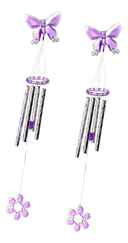 4 Campanas De Viento Decorativas Para Exteriores, 4 Piezas