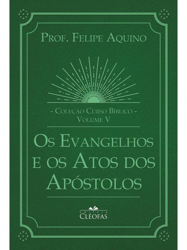 Os Evangelhos E Os Atos Dos Apóstolos - Prof. Felipe Aquino 