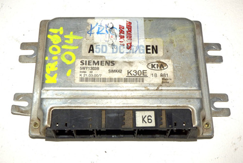 Computador Siemens 5wy1303b Original Kia Rio Año 2001 A 2003