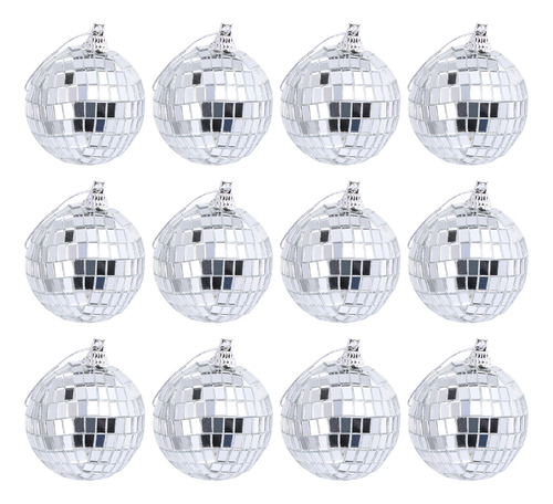 Disco Mirror Ball Disco Ball Prom, 12 Unidades