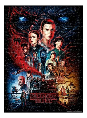 Rompecabezas Stranger Things 500pz Juguete Novelty ;o