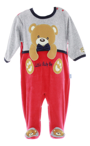 Mameluco Para Niño Color Rojo 3909 0 A 2 Años