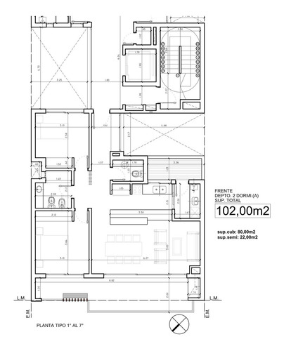 Imagen 8 de 8 de Departamento En Venta La Plata 2 Dormitorios