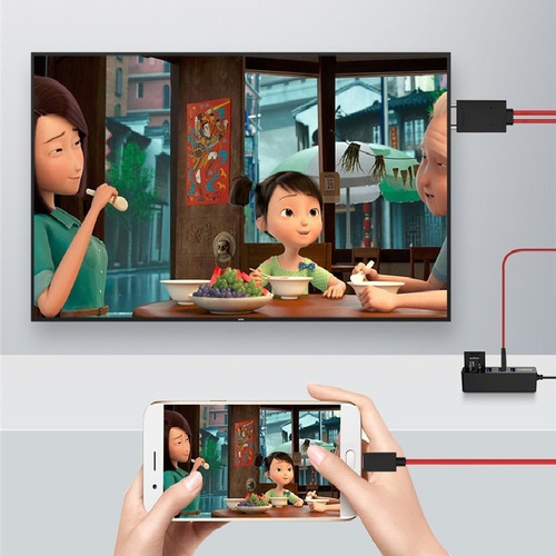 Cabo Adaptador Micro Usb Mhl Para Hdmi Galaxy S3 S4 S5 S6