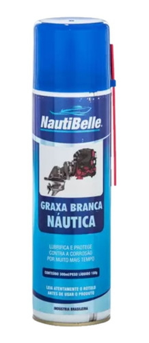 Graxa Branca Náutica Spray Nautibelle 300 Ml 
