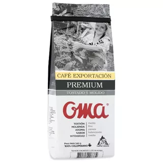 Cafe Exportación Colombiano Premium Oma 340 Gramos