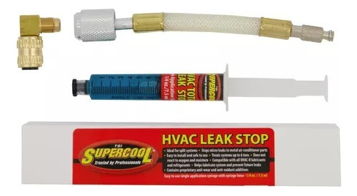 Sellador De Fugas Supercool 7.5ml Para Gas R-22, R-410,r-404