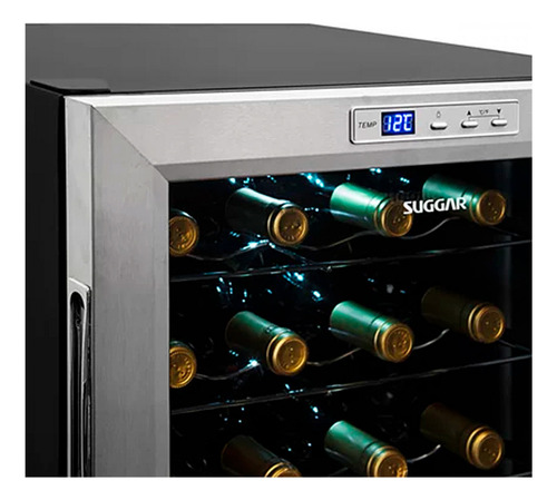 Adega Climatizada Suggar Lyon 13 Garrafas 220v Inox