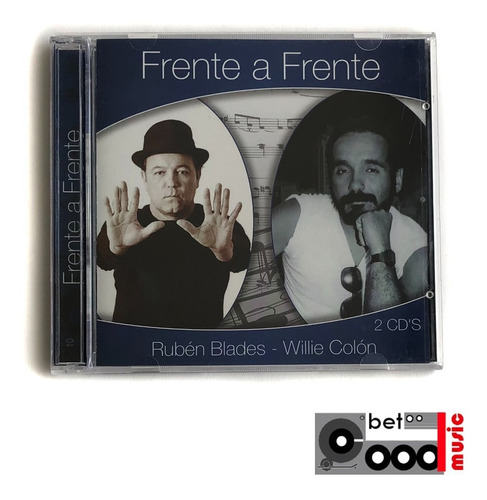 2 Cd´s Rubén Blades & Willie Colon - Frente A Frente /