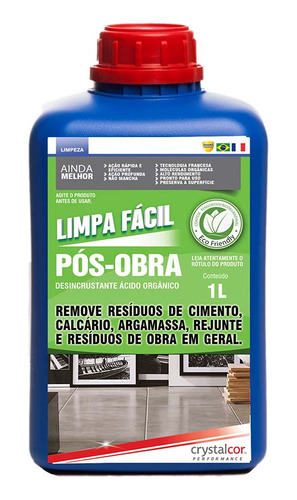 Limpa Fácil Pós Obra 1 Litro - Performance Eco