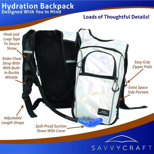 Mochila con deposito de agua sale
