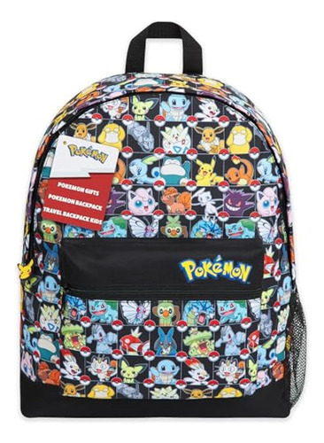 Pokemon Mochila Para Niños Y Niñas, Adolescentes