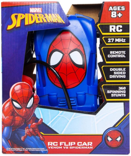 Carro Spiderman Control Remoto Doble Cara Hombre Araña | Envío gratis