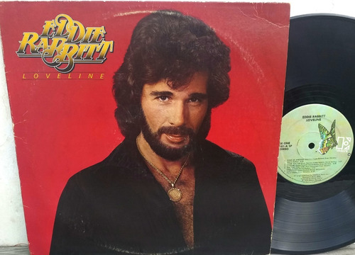 Eddie Rabbitt - Loveline - Lp Made Usa 1979 - Country Folk