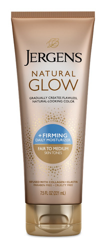 Jergens Natural Glow Loción Autobronceante Reafirmante 6c