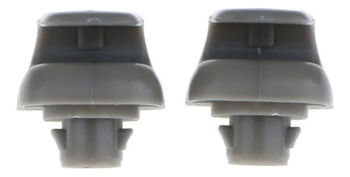 2pcs Gris Visera Interna De Gancho Clips Para Honda