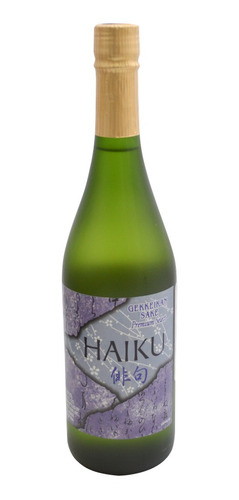Imagen 1 de 1 de Sake Japones Haiku Premium, Gekkeikan, 750 Ml