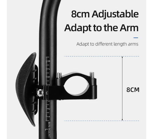 Manillares De Extensión Para Bicicleta De 2 Piezas